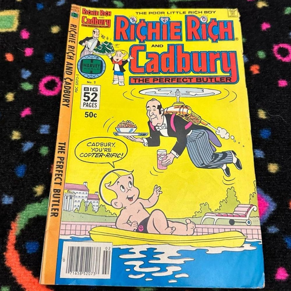 RICHIE‎ RICH AND CADBURY THE PERFECT BUTLER COMIC
